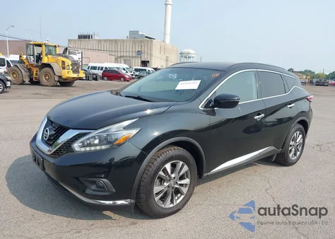 2018 Nissan Murano Sv from USA, damaged, VIN 5N1AZ2MH1JN158658